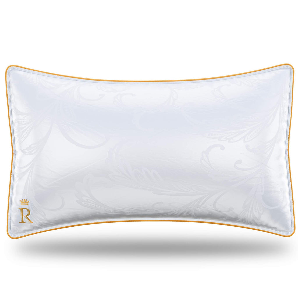King Size Set of 2 Adjustable Cotton Bed Pillows M9599