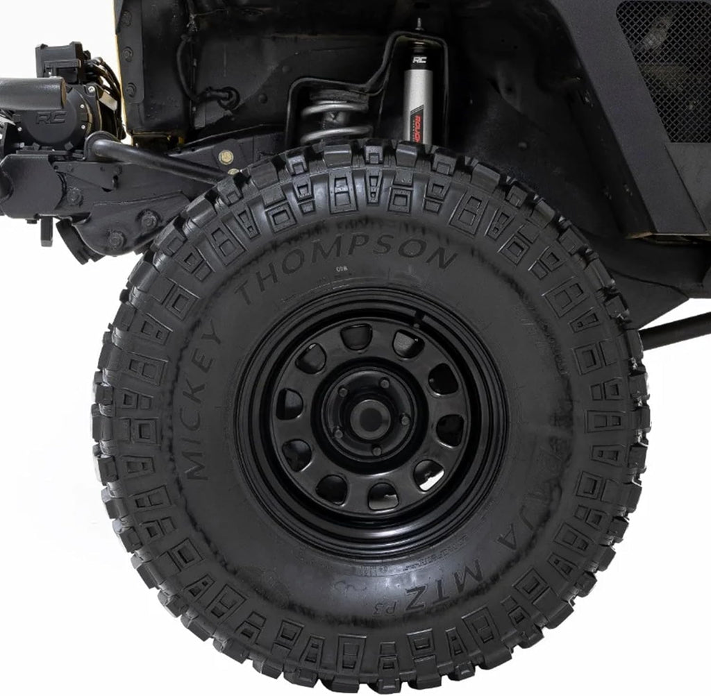 Black Steel 16x8 5x5 Bolt Pattern Wheel N3813