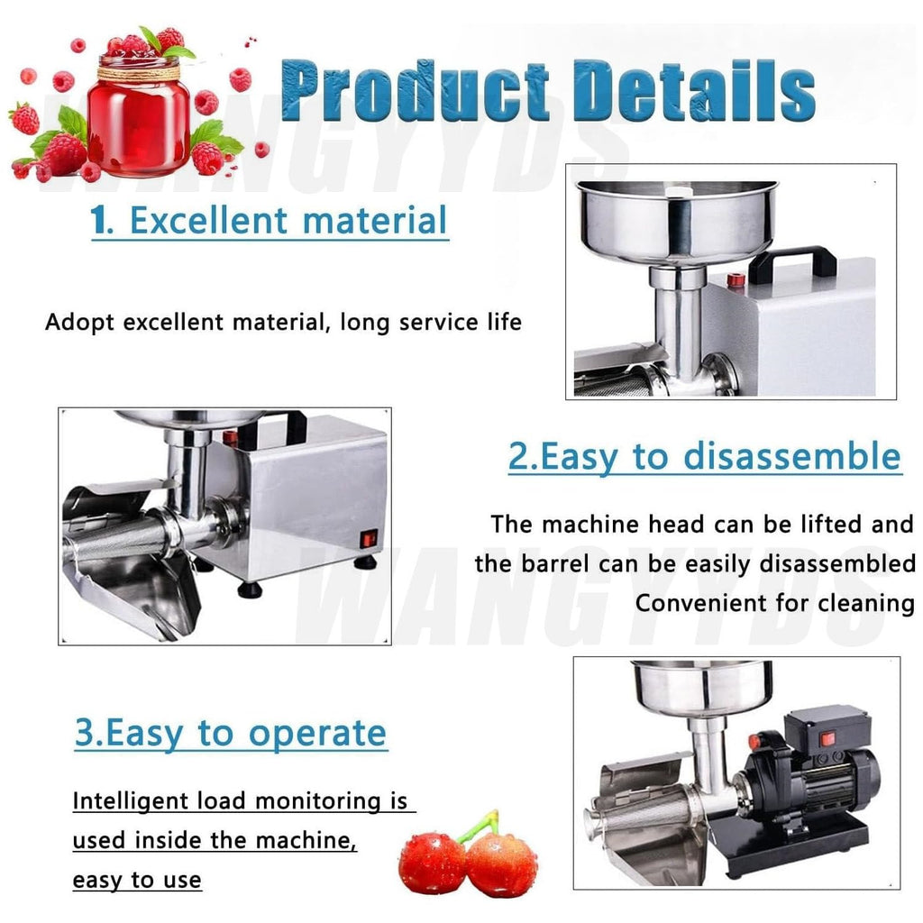 450W Stainless Steel Tomato Strainer C276167