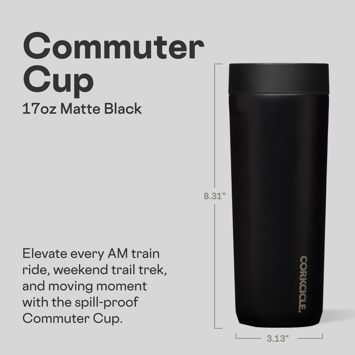 17 oz Travel Mug with 360° Sip Lid H22609