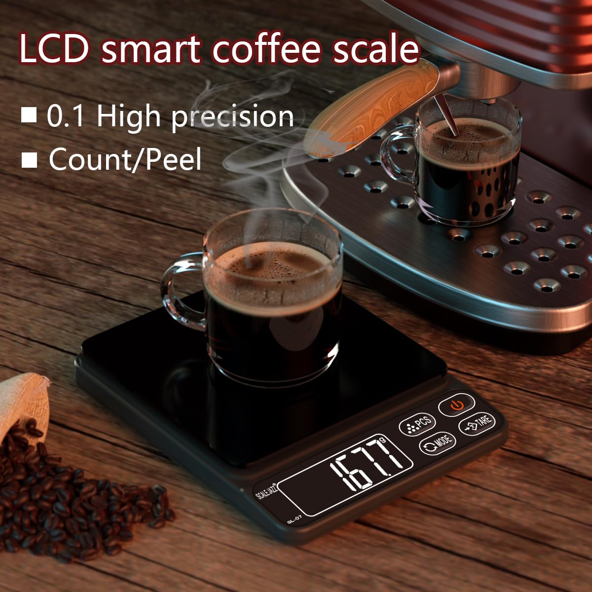 Digital Food Scale 6.6lb Grams Ounces LCD Display S589