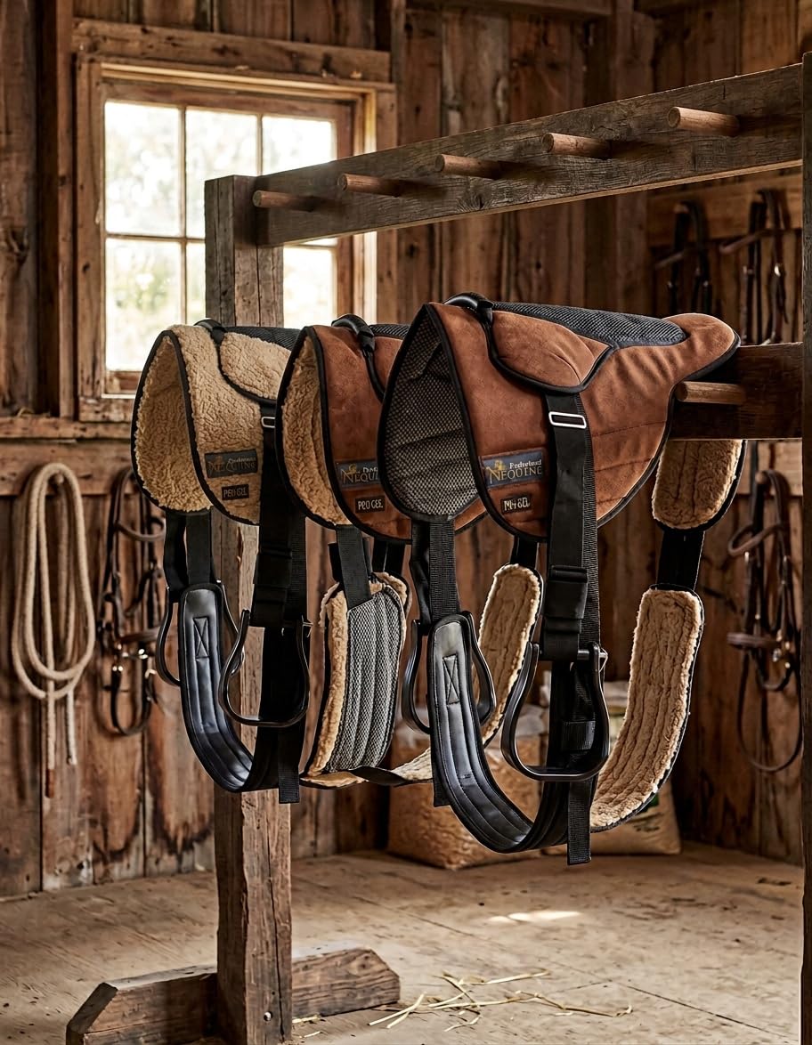 Lightweight Neoprene Padded Bareback Saddle Pad S512