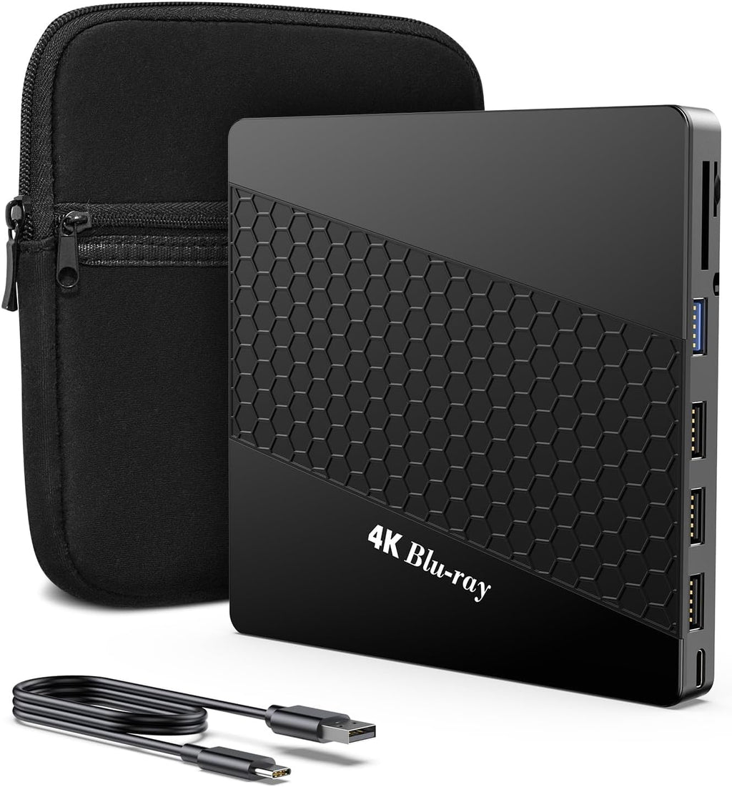 4k Blu Ray Drive with Carry Case U36182