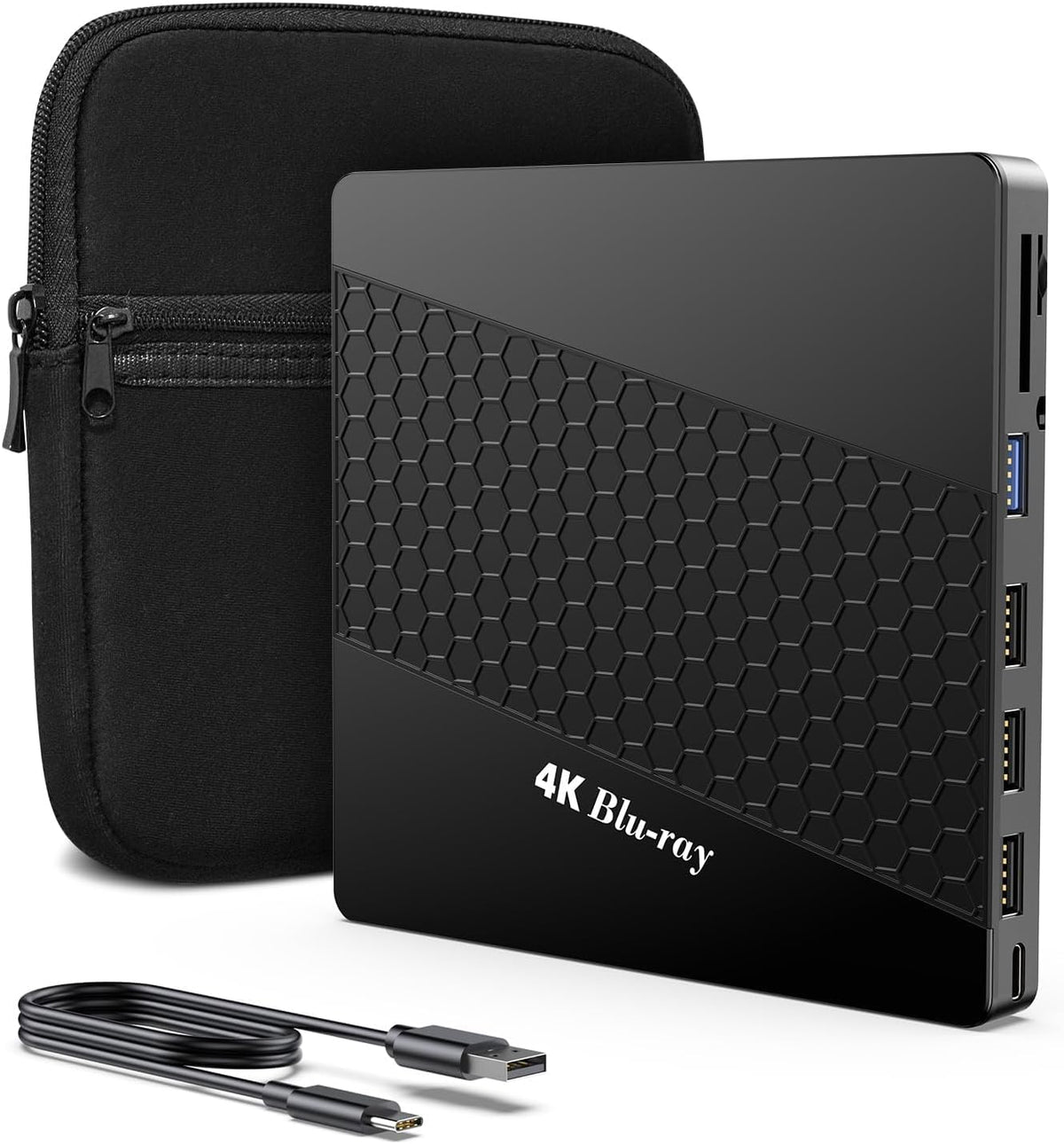4k Blu Ray Drive with Carry Case U36182