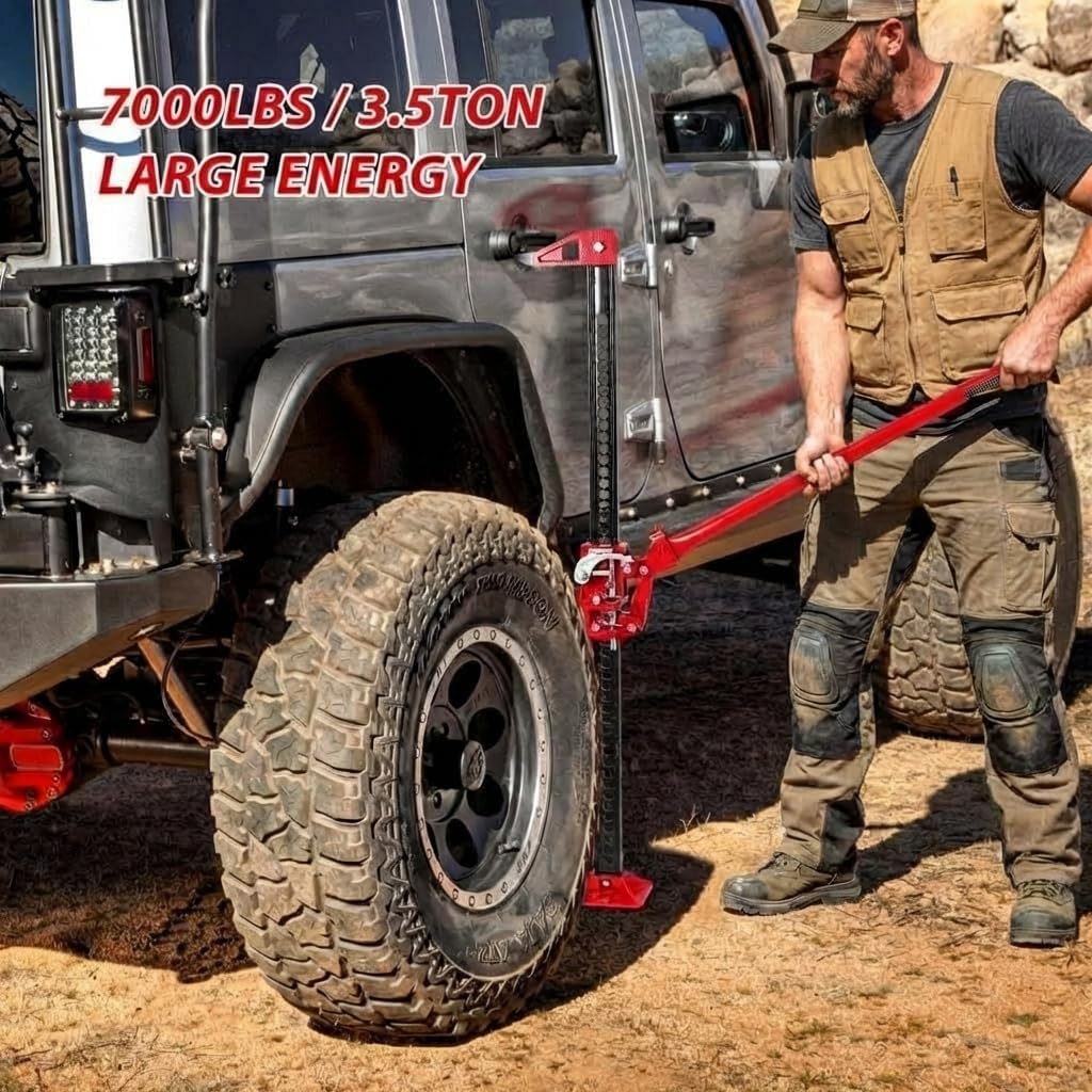 48" 7000 LBS Capacity Heavy Duty Farm Jack D13766