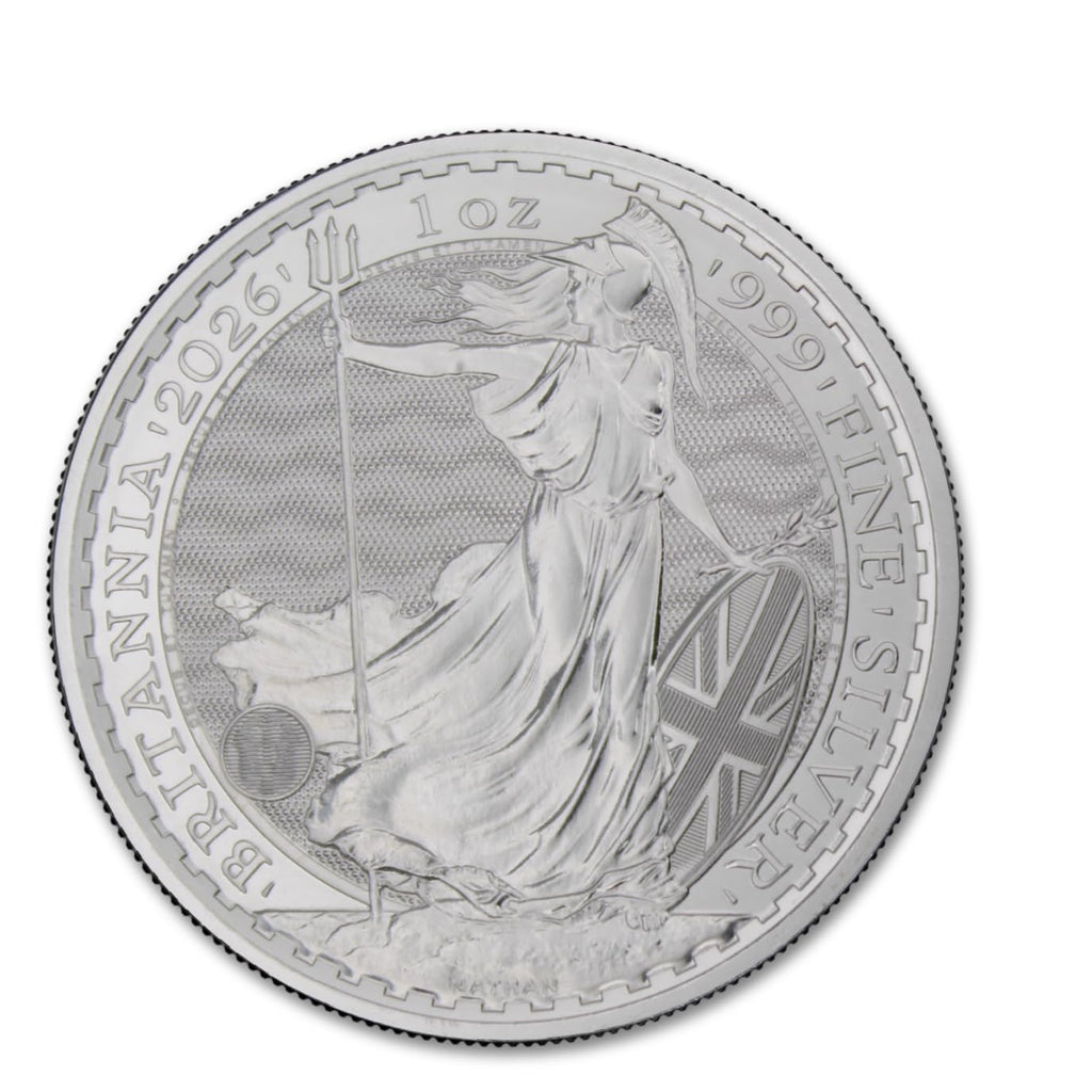 1 oz British Silver Britannia Coin Brilliant Uncirculated X905519