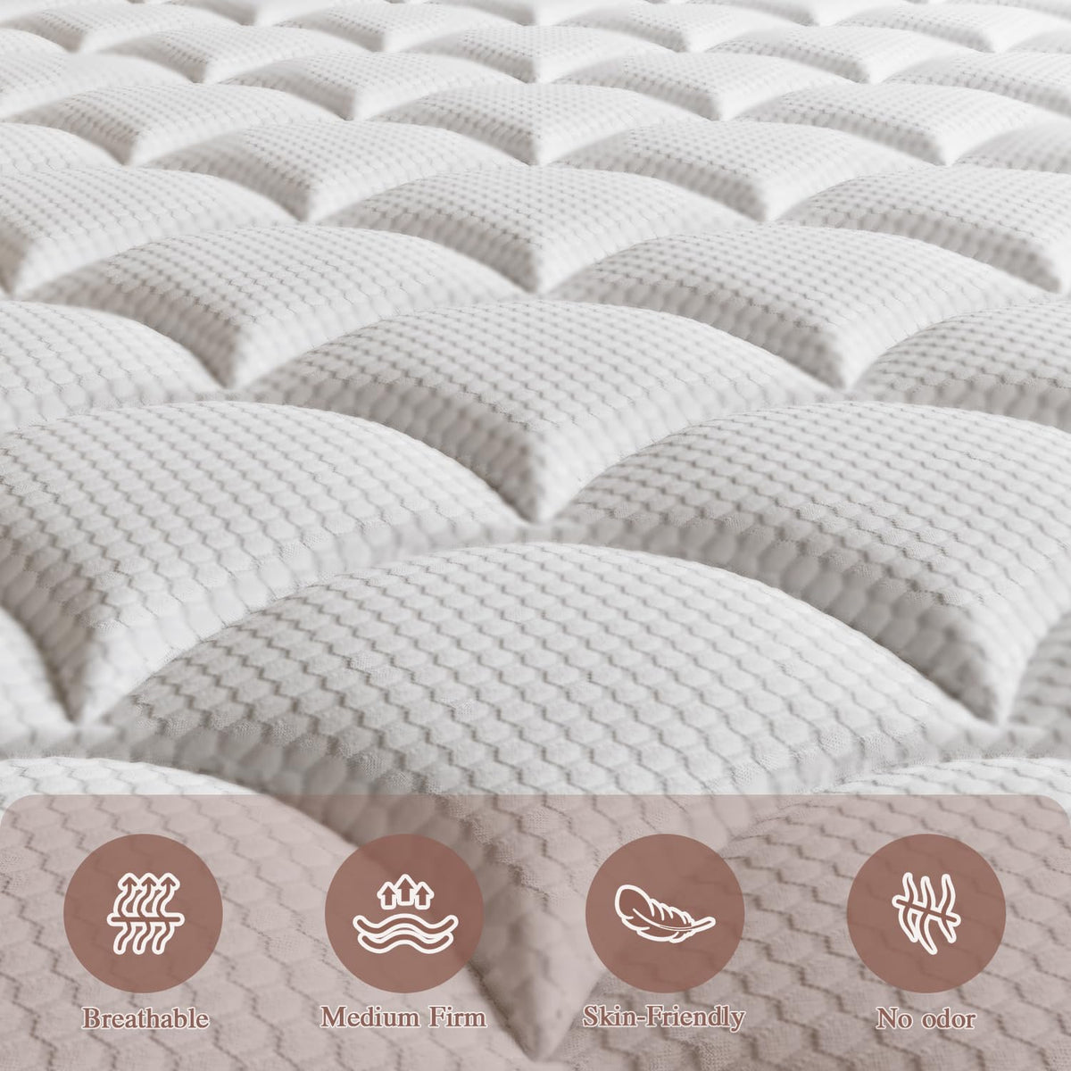 Full Size 14 Inch Innerspring Hybrid Mattress D43904