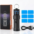 Portable Ultrasonic Mosquito Repeller with Carabiner Hook (6 Refills) H497192