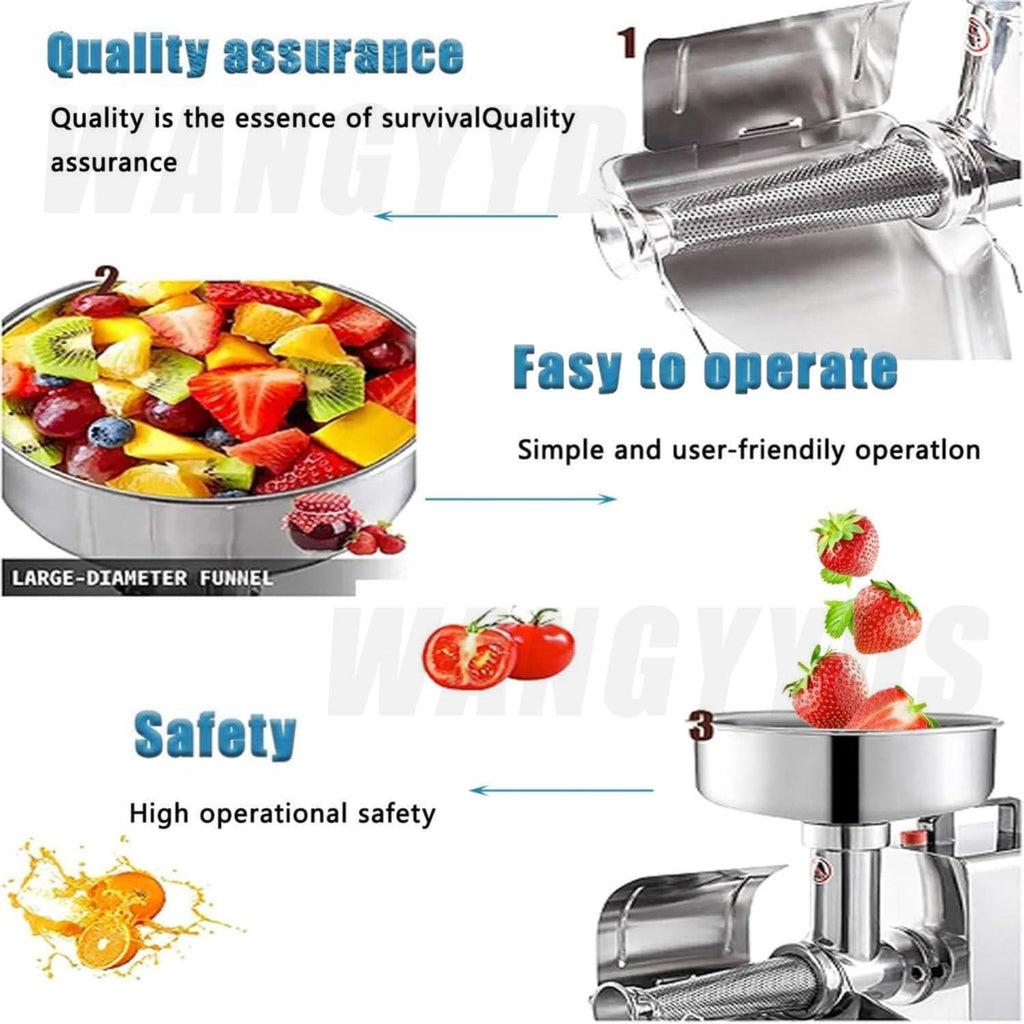 450W Stainless Steel Tomato Strainer C276167