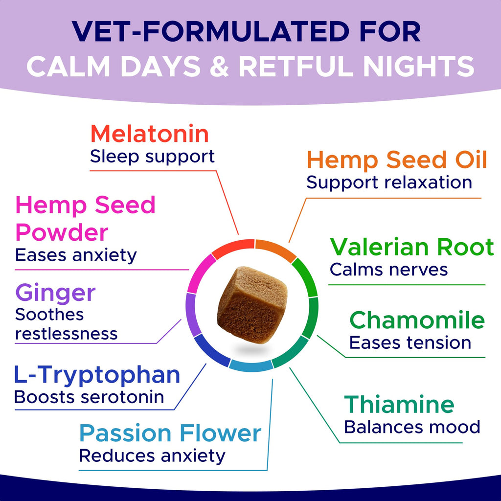 Calming Chews for Dogs 60Ct E357