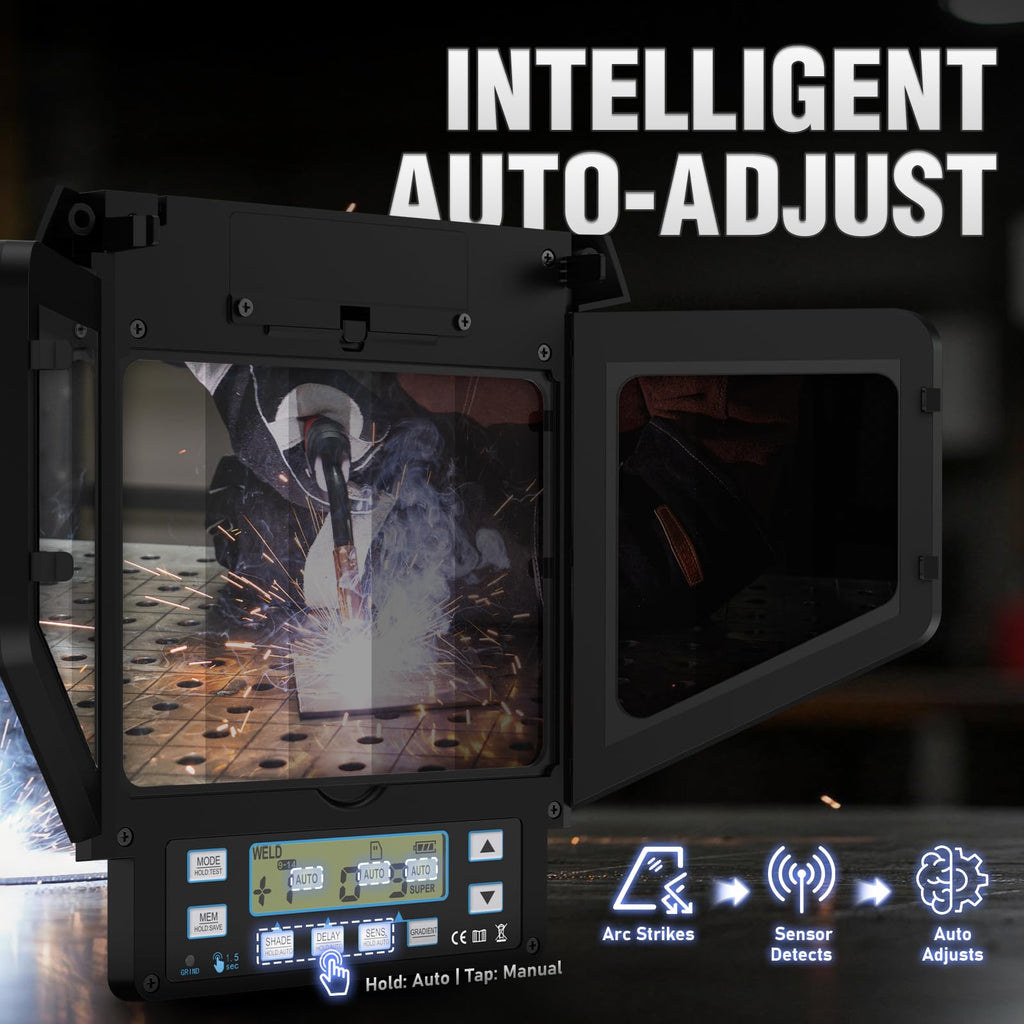 Auto-Adjust Welding Helmet D298