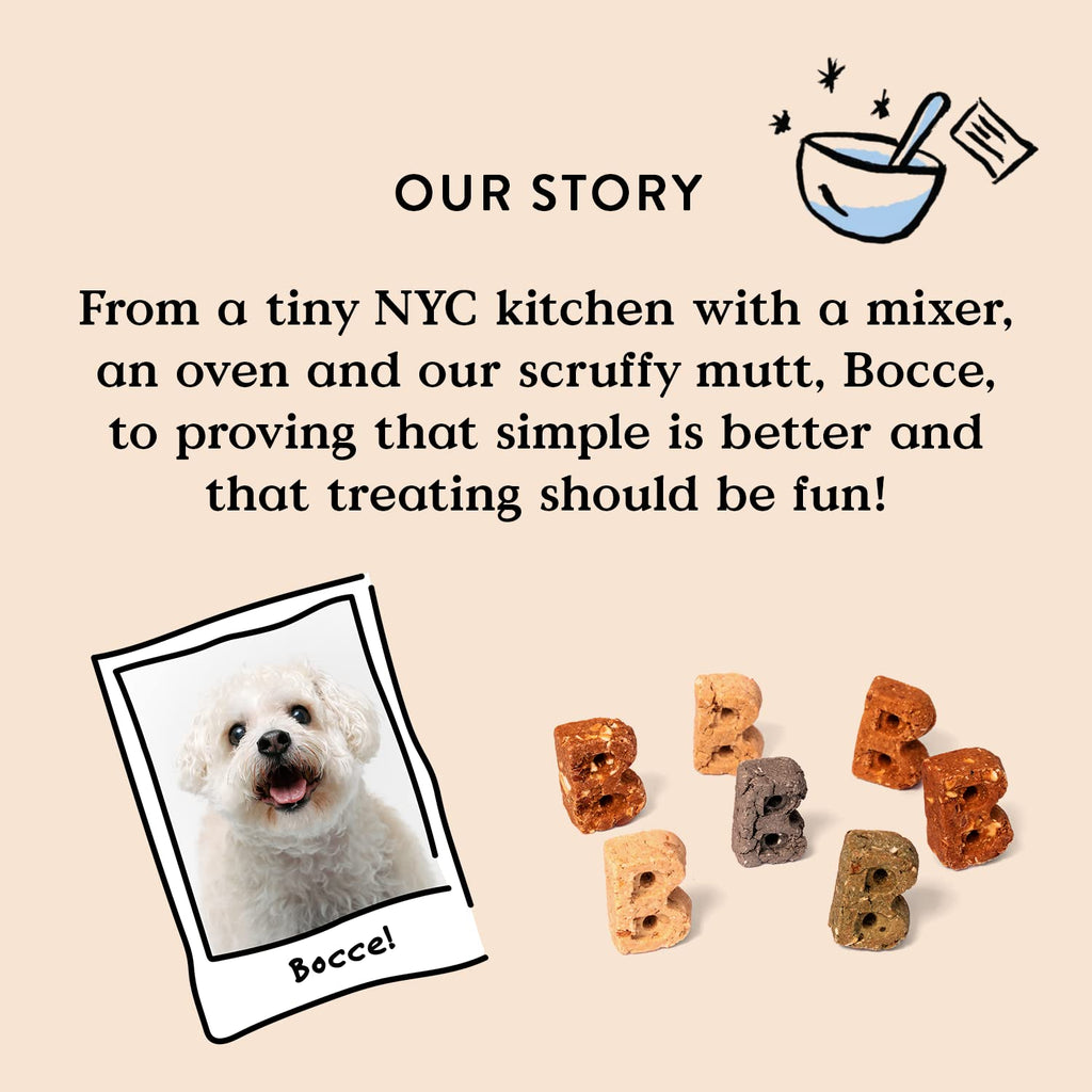 PB & Banana Flavor Soft & Chewy Dog Treats, 6 oz S50254