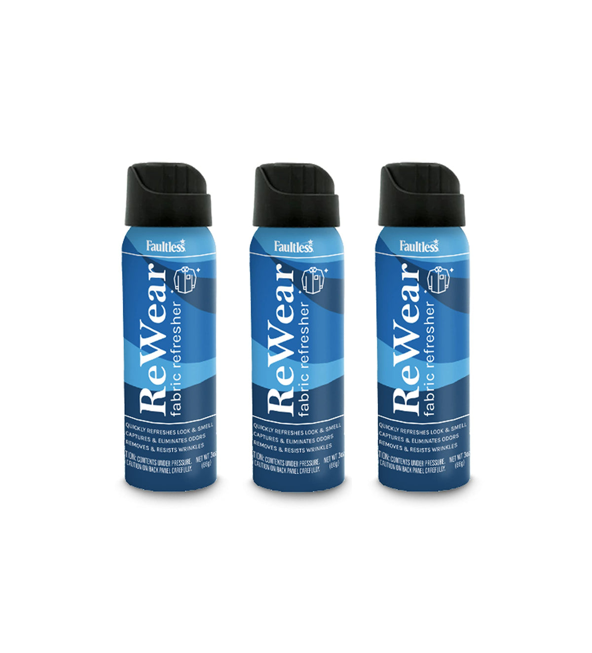 Dry Wash Spray for Clothing 3oz Mini 3 Pack Y2084