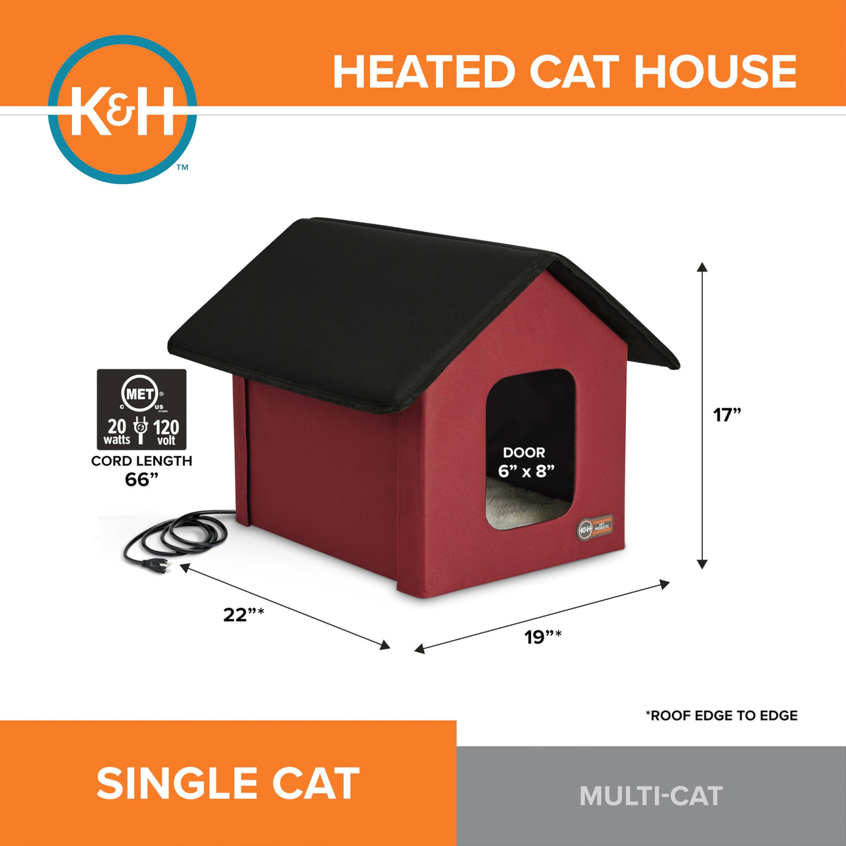 Heated Cat House T390436