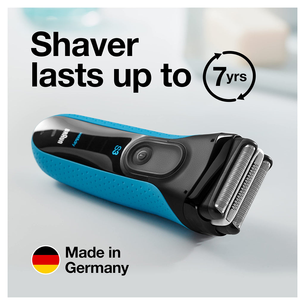 Electric Series 3 Wet & Dry Foil Shaver with Precision Trimmer D360879