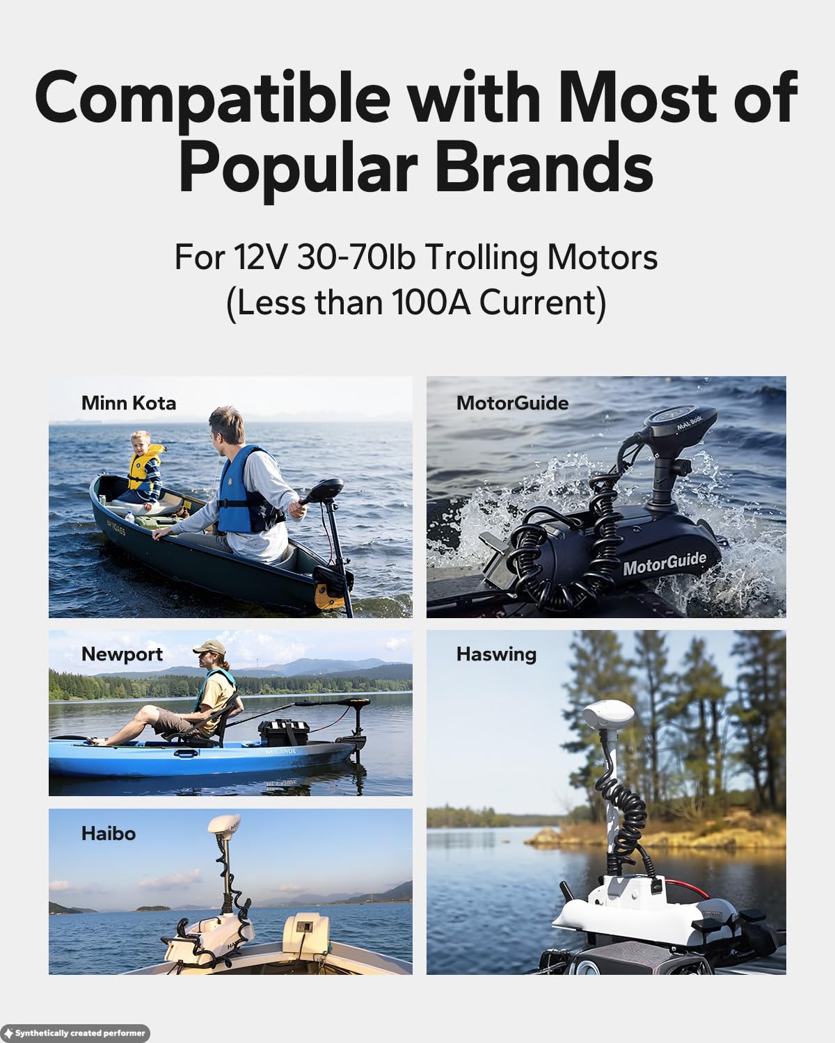 12V 100Ah LiFePO4 Trolling Motor Battery V181778