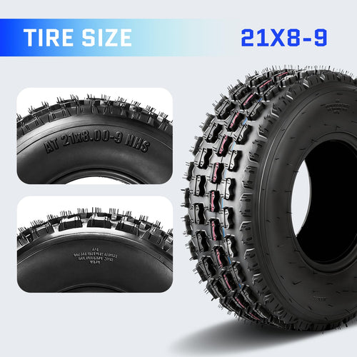 21x8-9 All-Terrain ATV/UTV Tires Set of 2 R63959