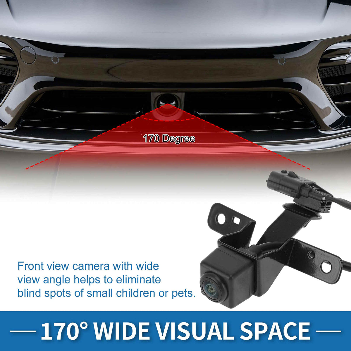 Front View Camera for Nissan Rogue 2017-2020 C925
