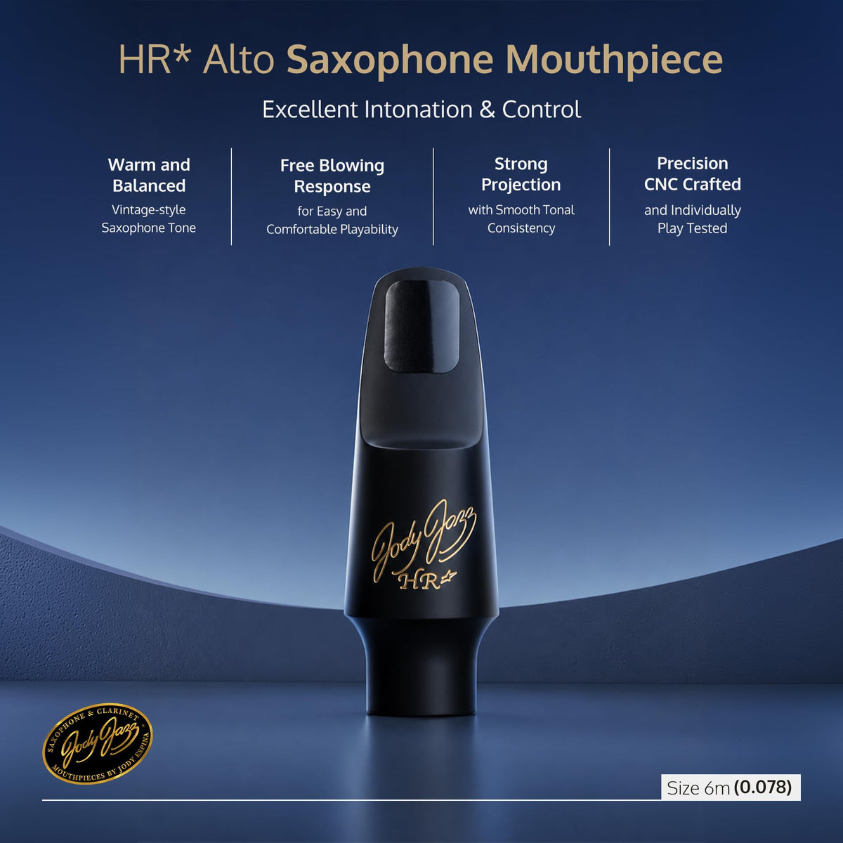 Alto Saxophone Mouthpiece Model 6M K457326