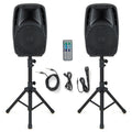 1600W 2-Way Powered PA Speaker System E796885