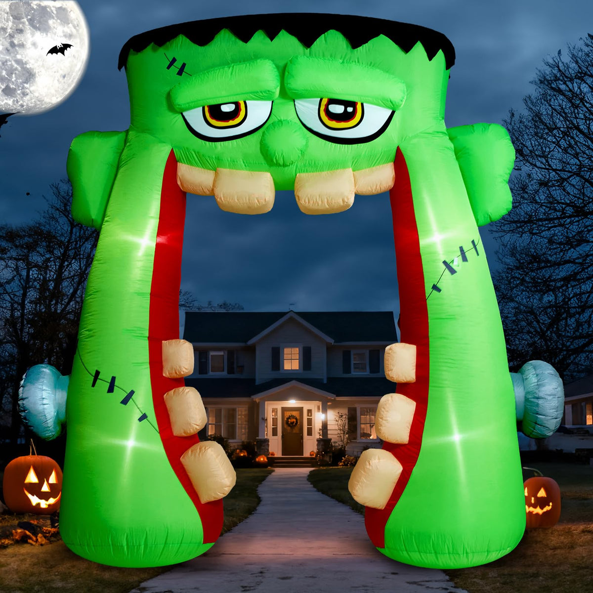 10 FT Halloween Inflatables Archway Outdoor Decorations P697024