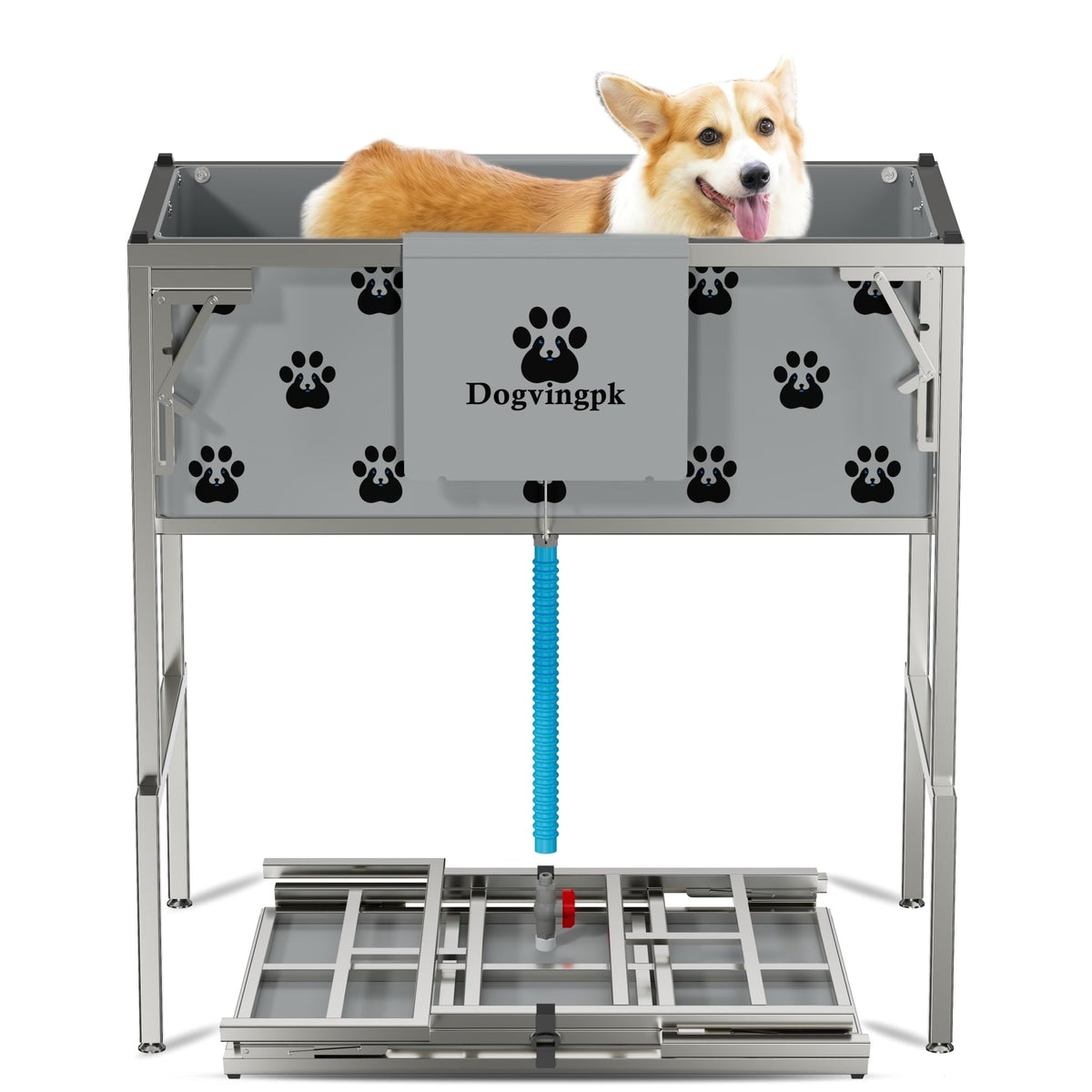 Portable Foldable Dog Bathtub H436969