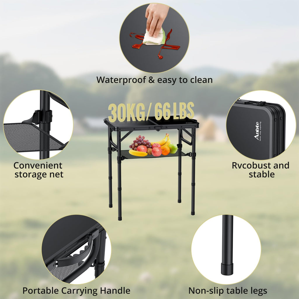 2ft Folding Camping Table K8877