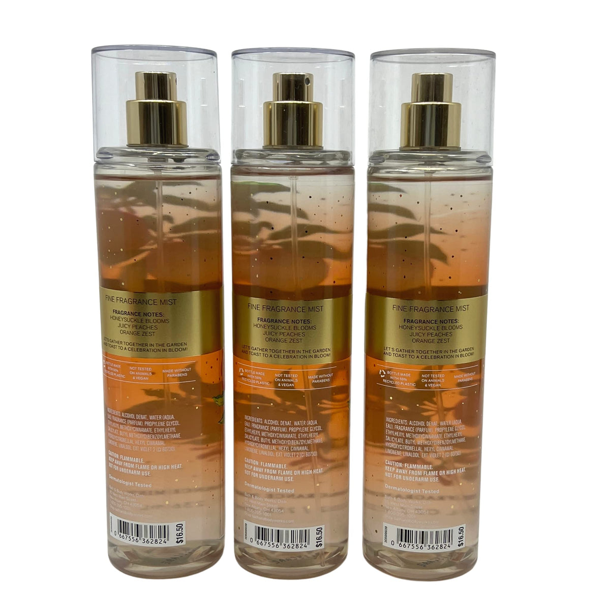 Fine Fragrance Mist 8 oz Value Pack of 3 W333