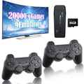 Retro Game Console Plug and Play 4K HDMI 15 Classic Emulators Dual 2.4G Wireless Controllers D182