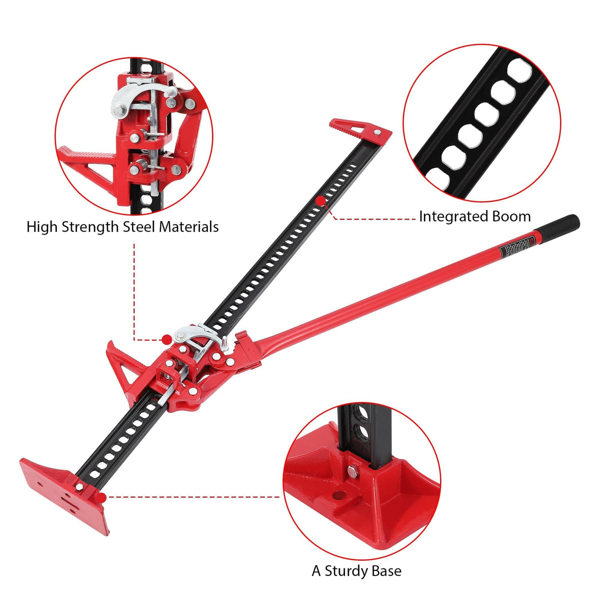 48" 7000 LBS Capacity Heavy Duty Farm Jack D13766