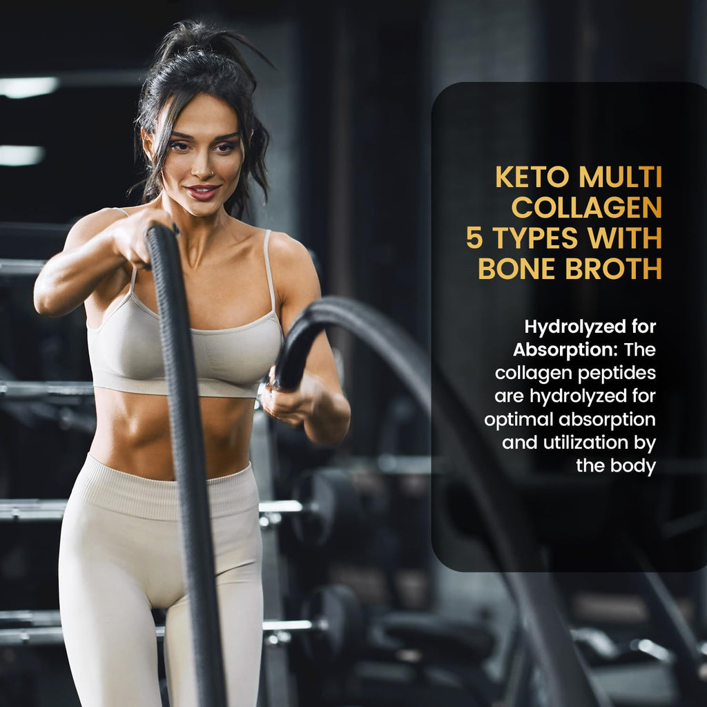 Multi Collagen Protein Powder 16.2 oz Pack of 6 Unflavored X45820