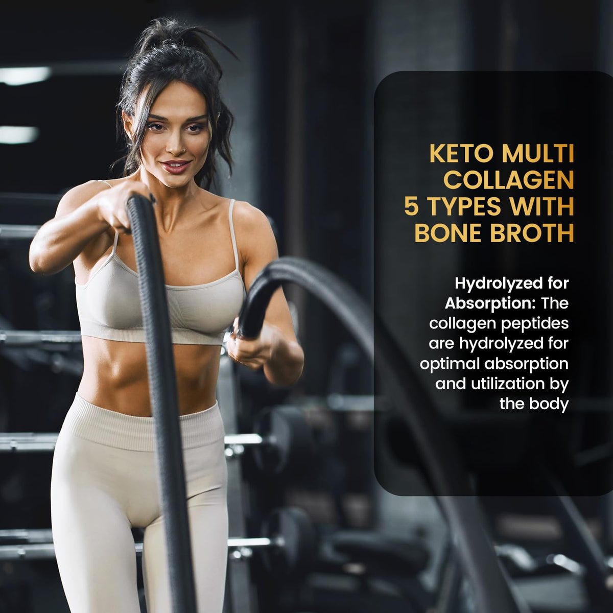 Multi Collagen Protein Powder 16.2 oz Pack of 6 Unflavored X45820