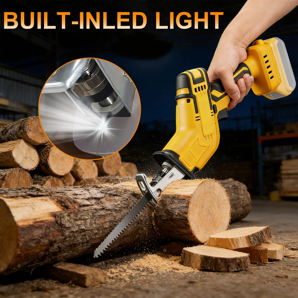 Cordless Reciprocating Saw 0-3500 SPM Variable Speed with 4 Blades C63902