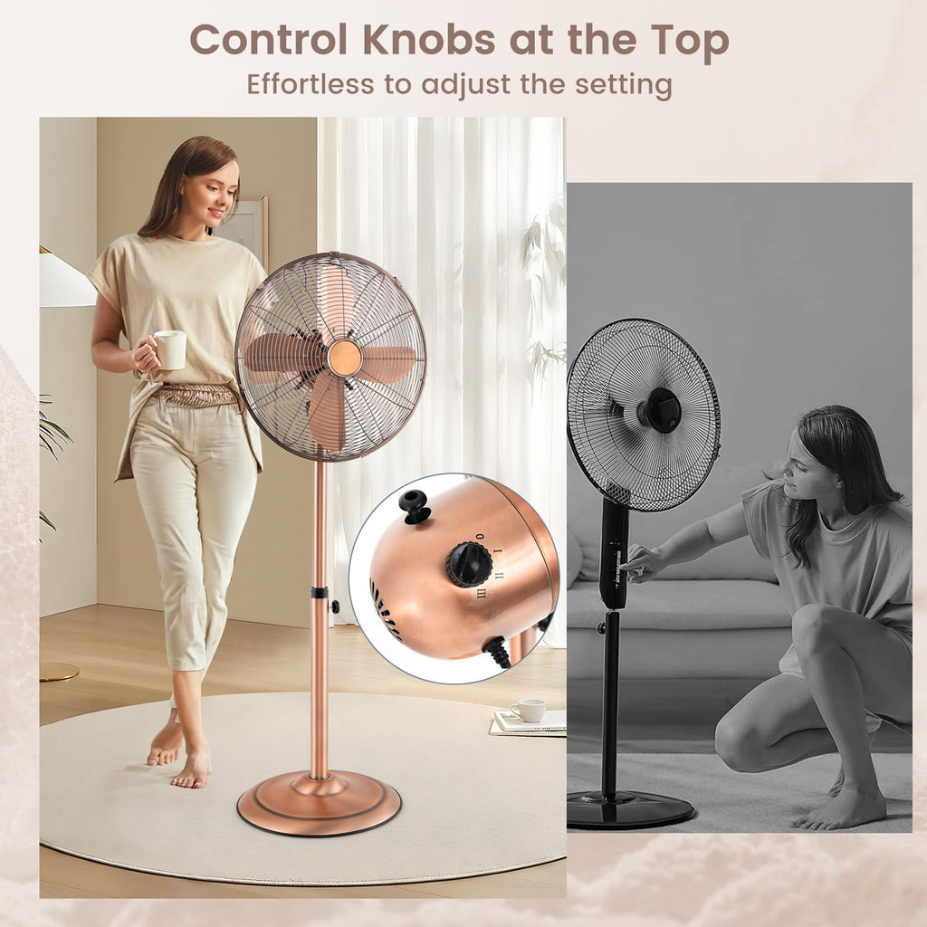 16" Metal Pedestal Fan P8978