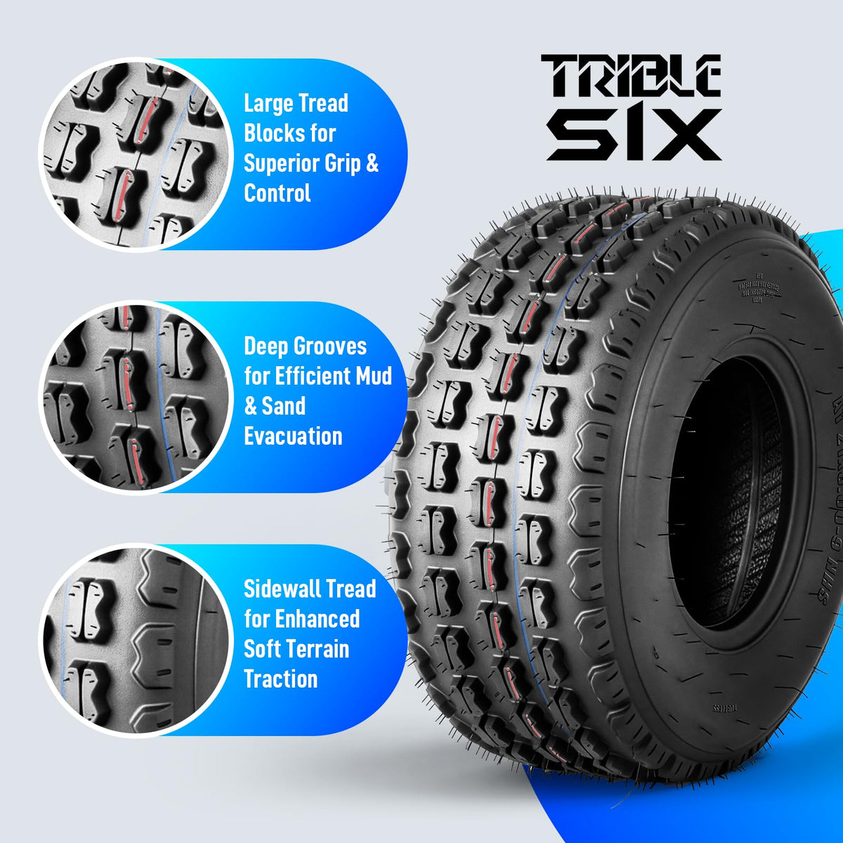 21x8-9 All-Terrain ATV/UTV Tires Set of 2 R63959