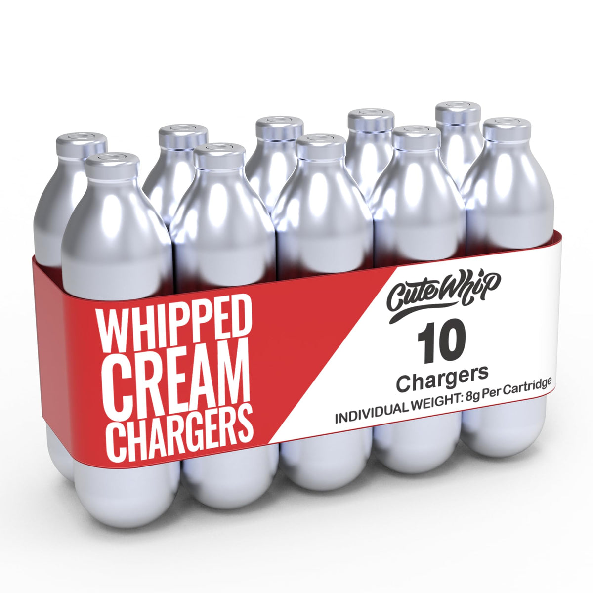 8g Whipped Cream Chargers 10-Pack X58231