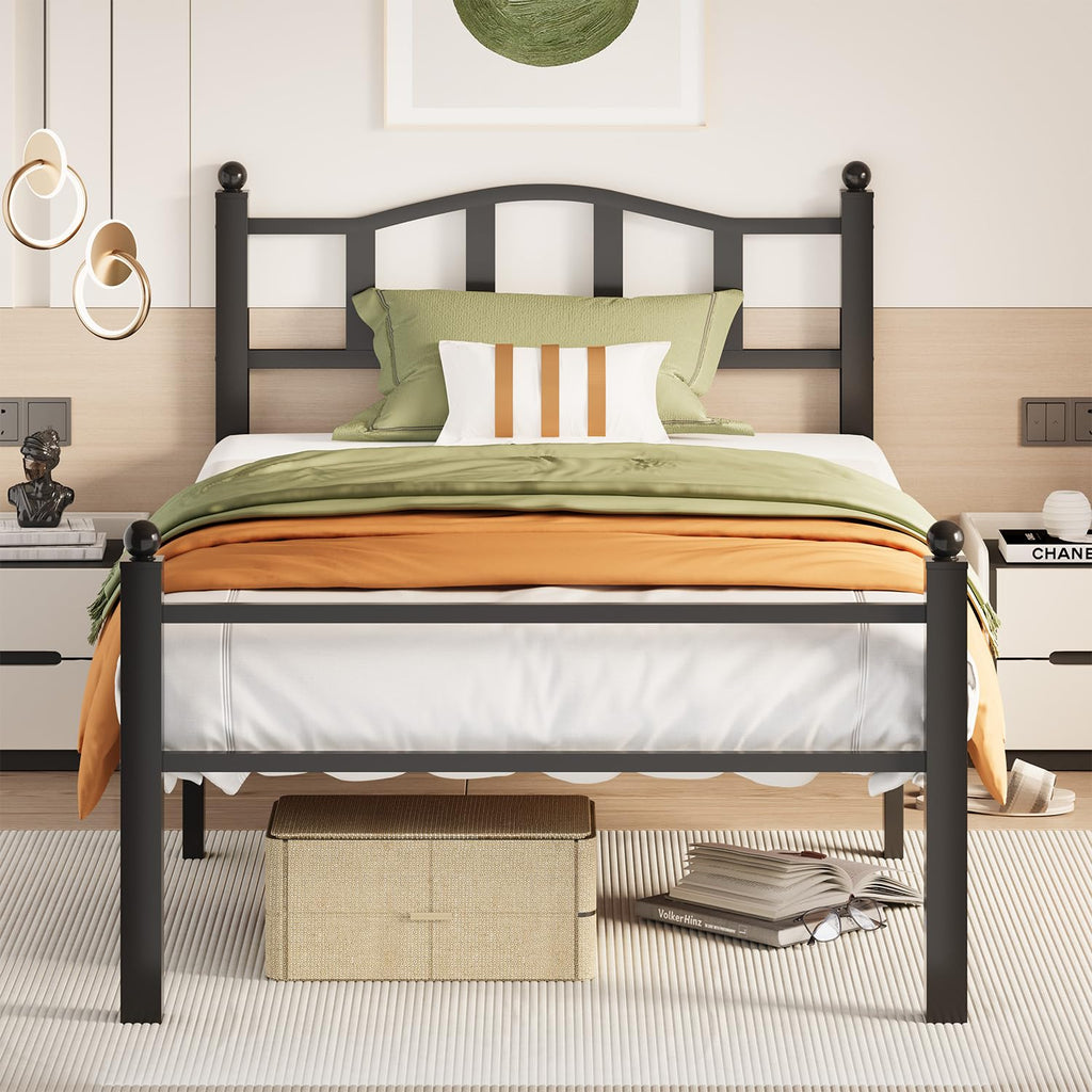 Twin Bed Frames with Headboard A5326