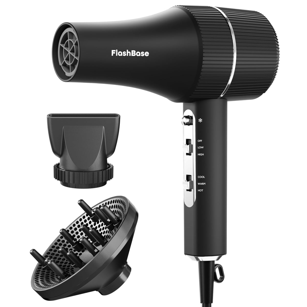 High-Speed Ionic Hair Dryer with Diffuser 1875W S1718