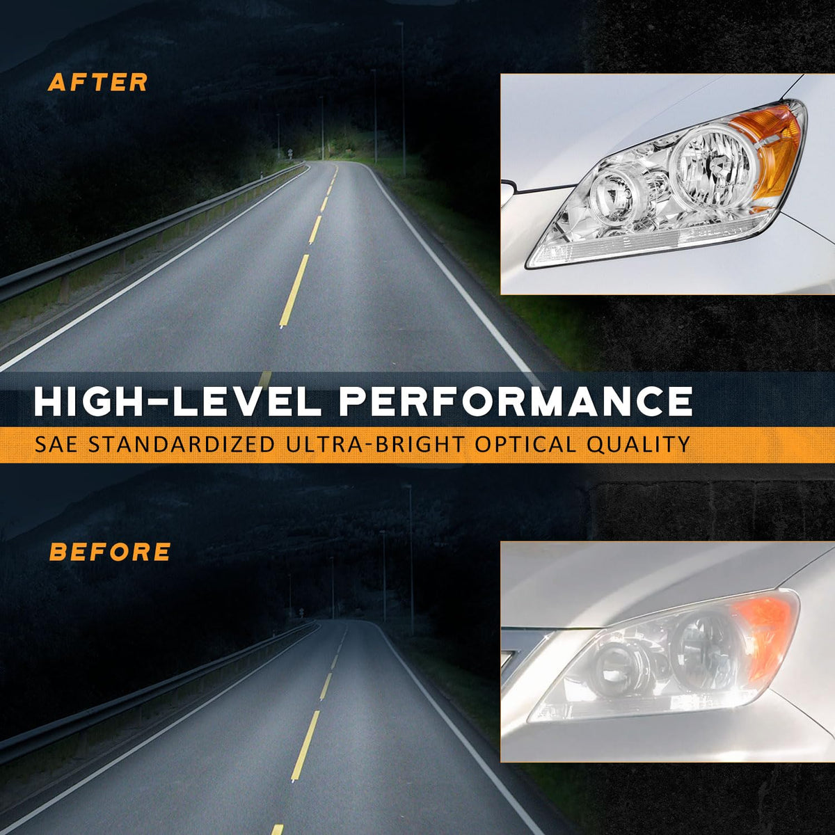 Headlights Assembly E6085