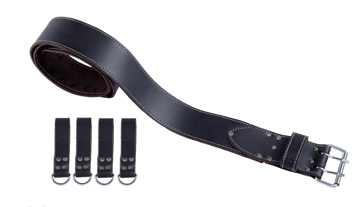 Brown Leather 22-Pocket Tool Belt V99238