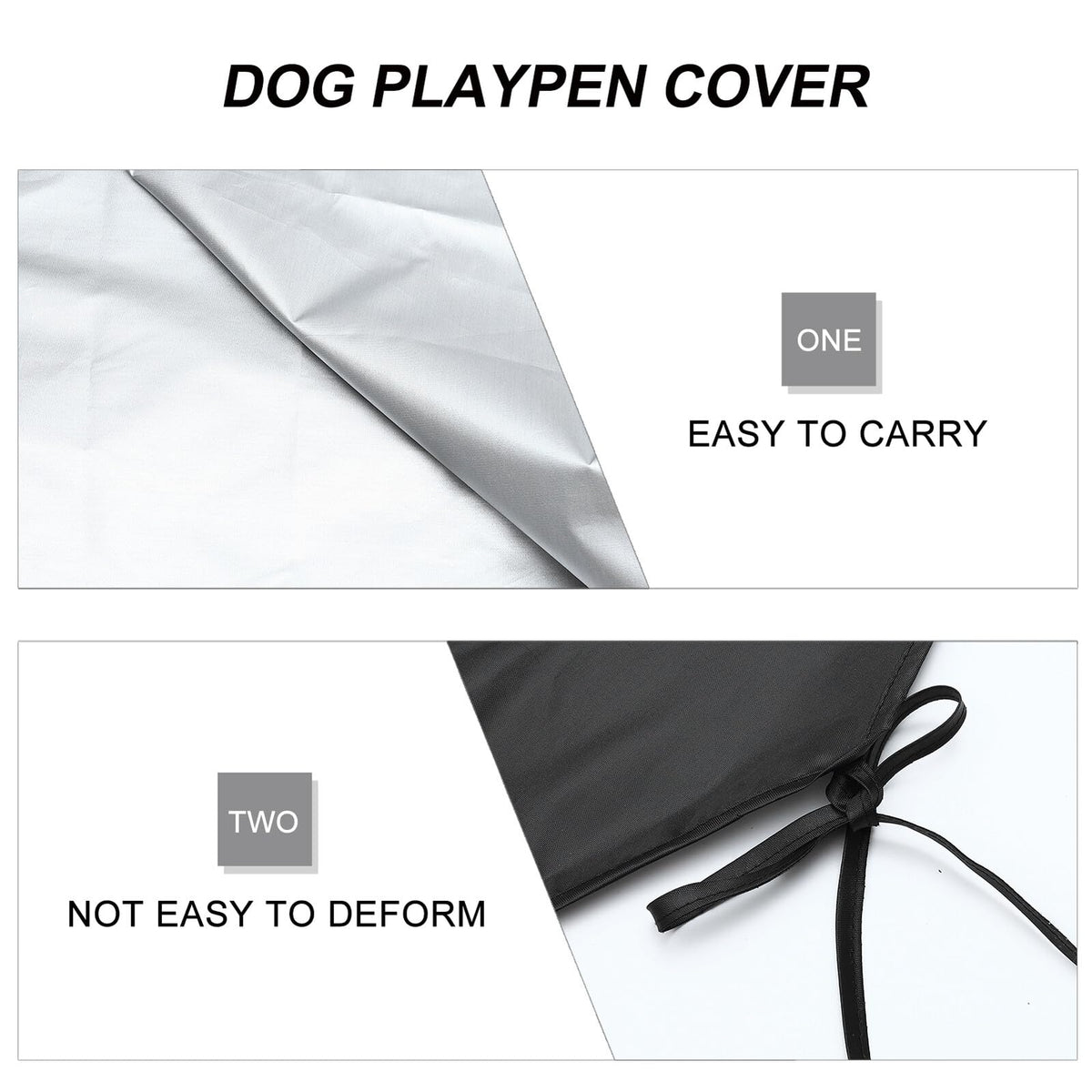 Dog Playpen Cover Sunproof Roof Protector B3348