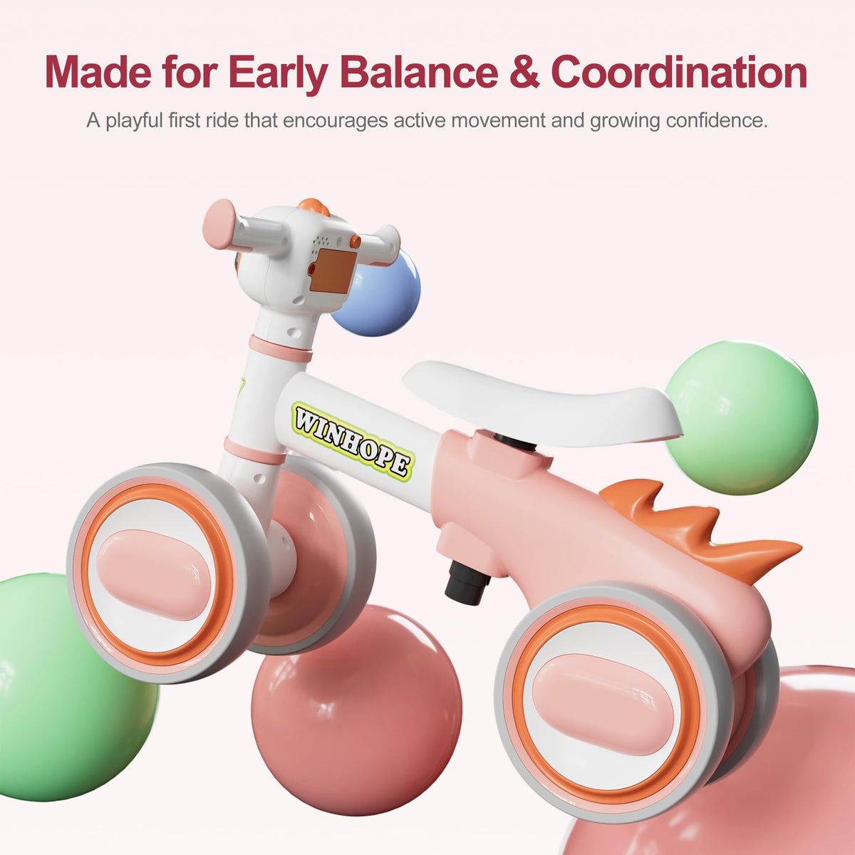 Dinosaur Baby Balance Bike F1123