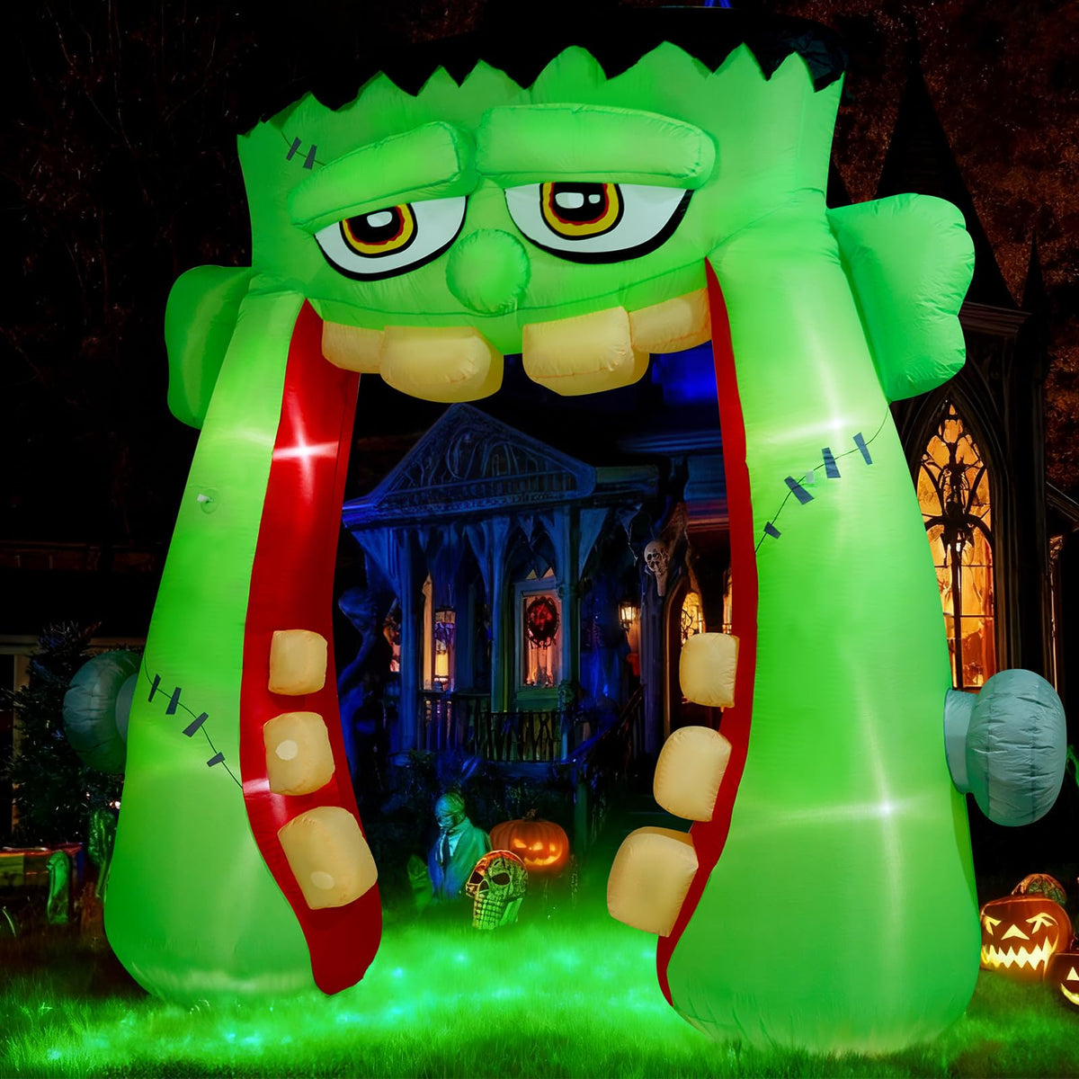 10 FT Halloween Inflatables Archway Outdoor Decorations P697024