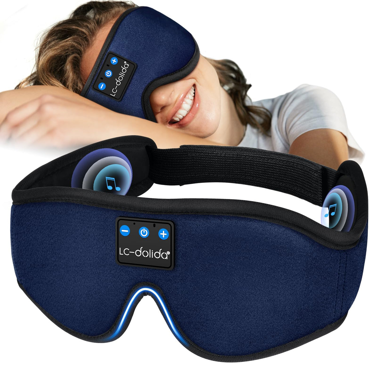 Sleep Mask with Bluetooth Headphones O91475