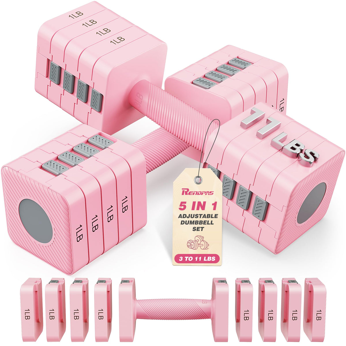 Adjustable Dumbbell Set of 2 K1362