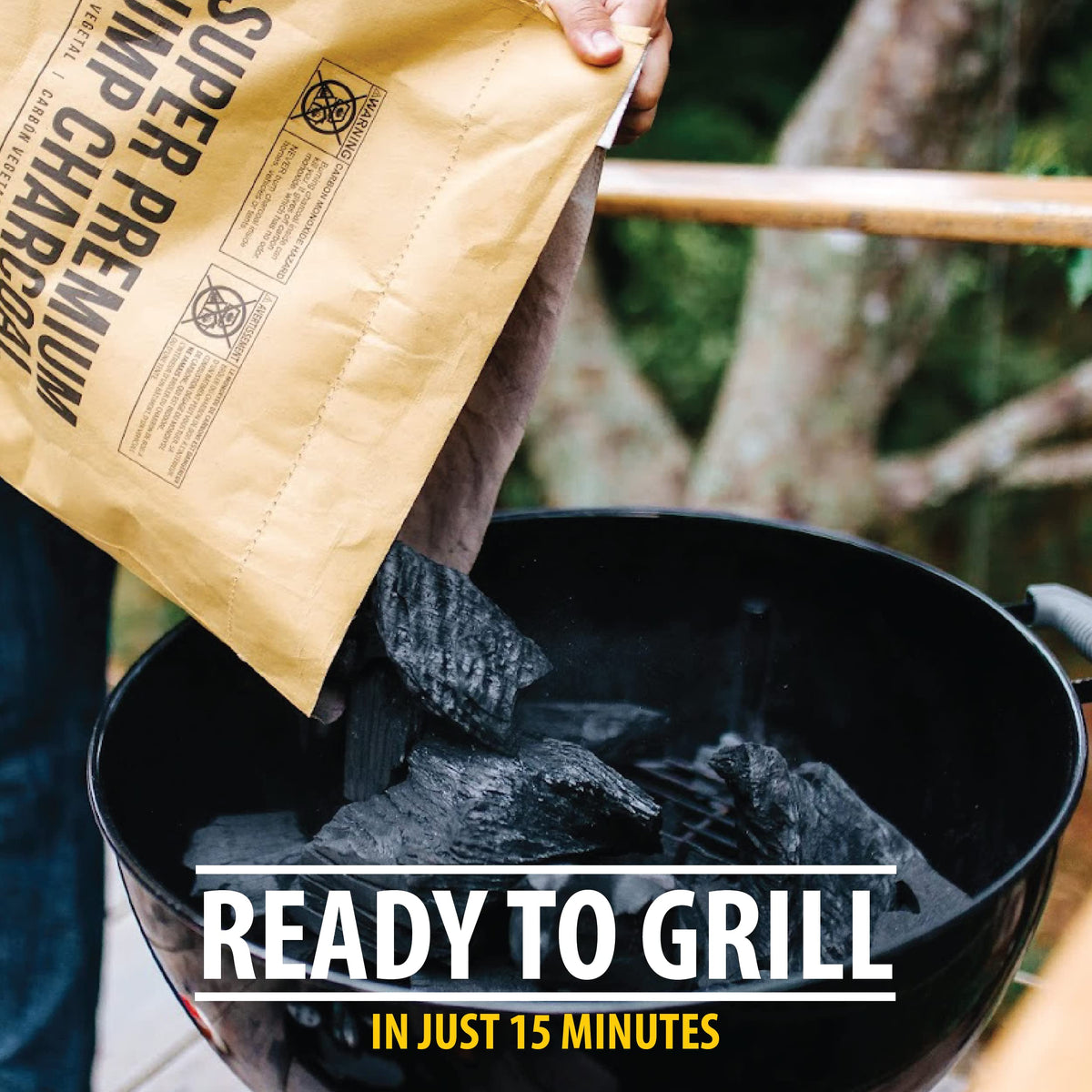 Hardwood Lump Charcoal 35 Pound Bag X38513
