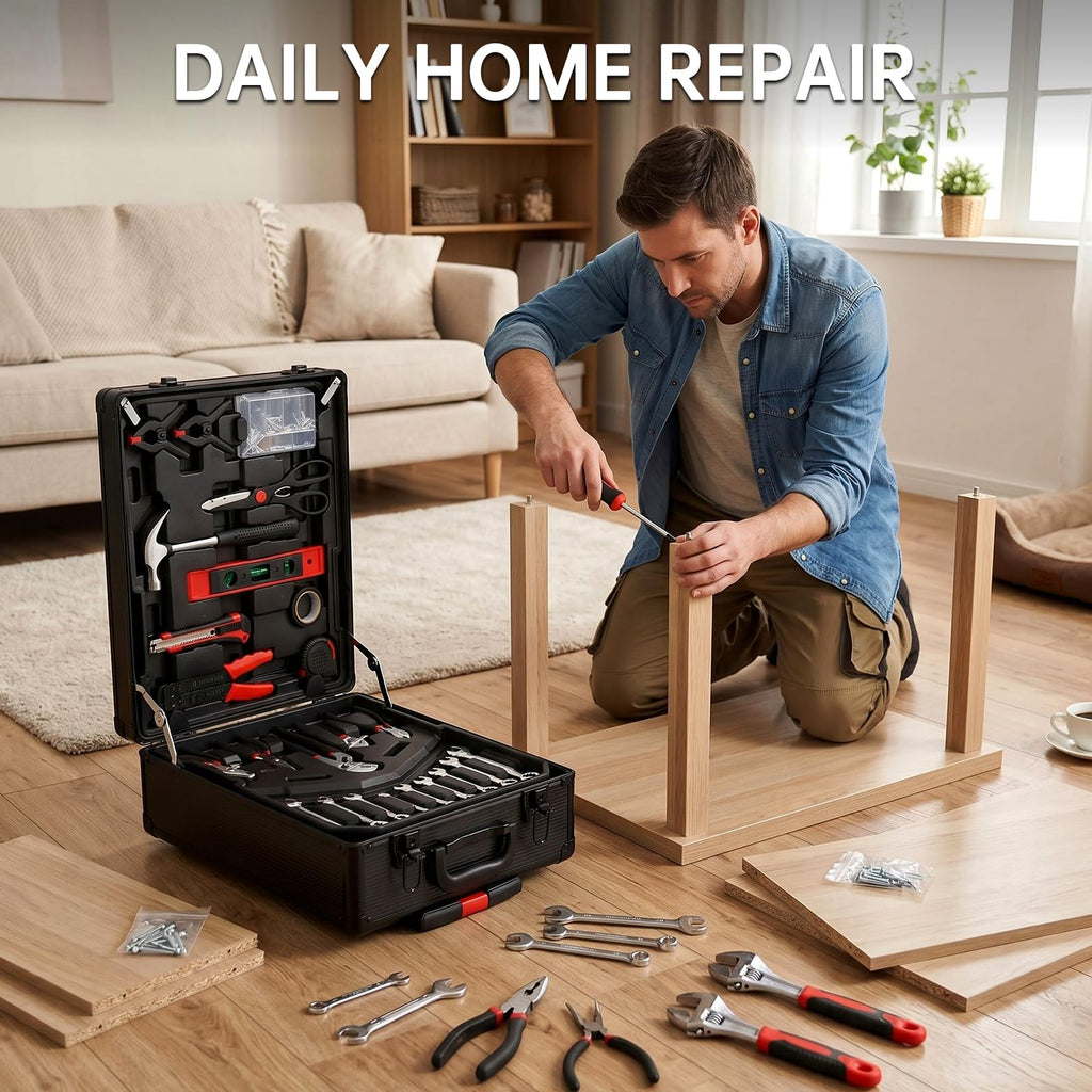 799-Piece Mechanic Tool Set with Rolling Tool Box A478