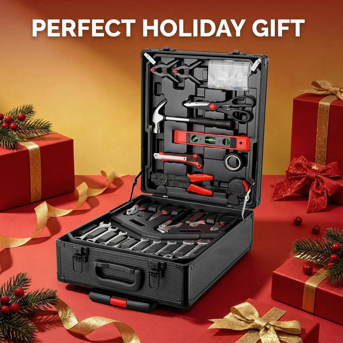 799-Piece Mechanic Tool Set with Rolling Tool Box A478