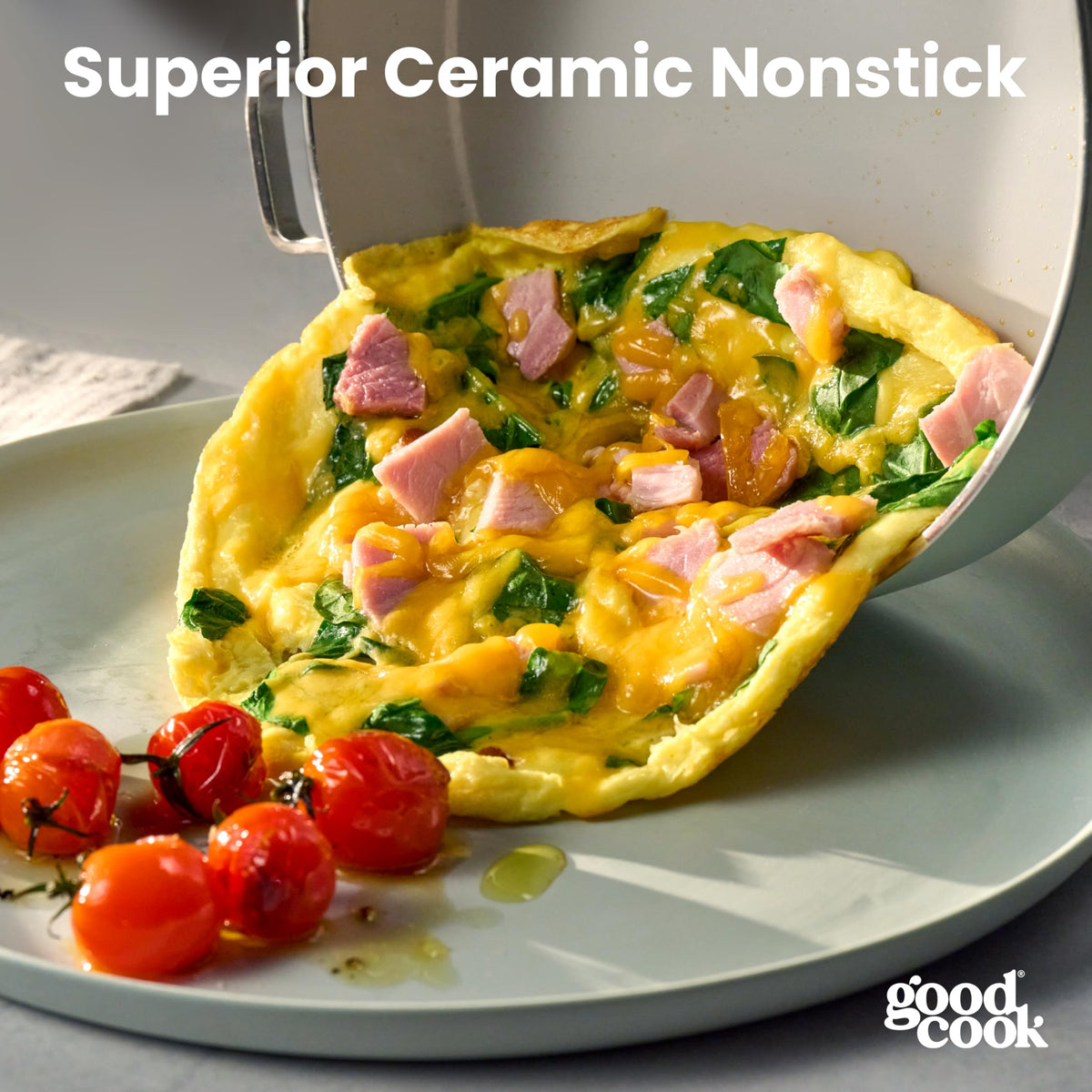 7 Piece Ceramic Nonstick Cookware Set R978