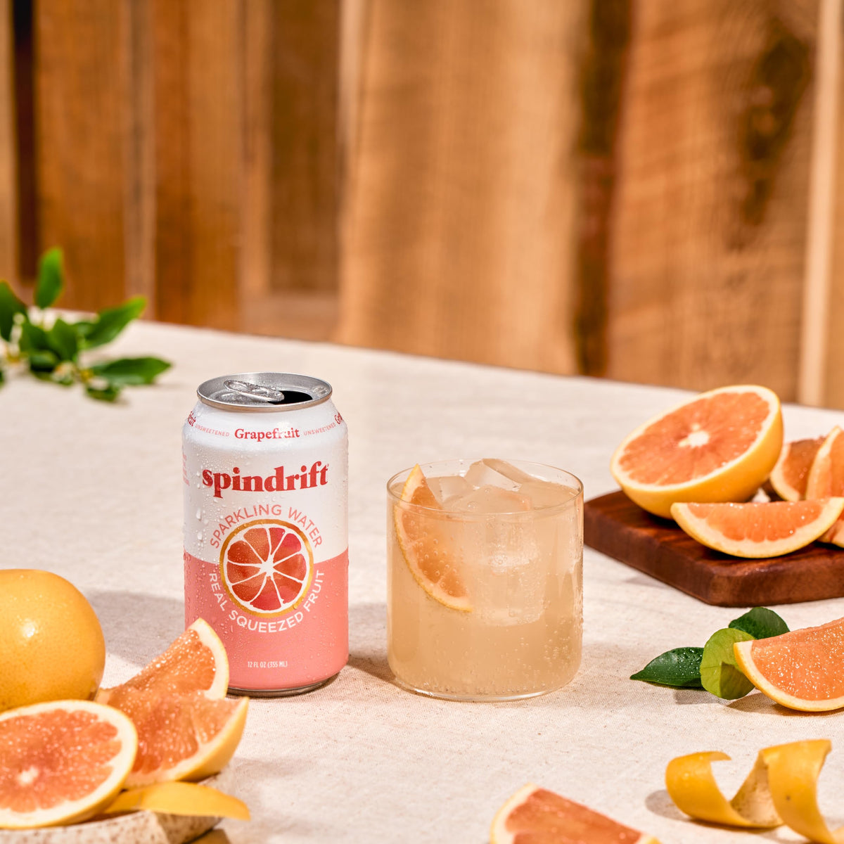 Grapefruit Flavored Sparkling Water 12 Fl Oz (Pack of 24) Q2659